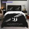 Eredità Juventus: Biancheria da letto Legacy a Strisce Audaci (1 * copripiumino + 2 * federa, senza nucleo) Regalo di compleanno di Natale Copripiumino e federa