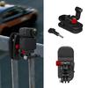 Plastic Backpacks Clip With Powerful Magnetic Base Effortless Attachment To Metal Surfaces For Steady Shots