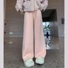 UNIFREE Women's Plush Faux Mink Fleece Warm Casual Pants