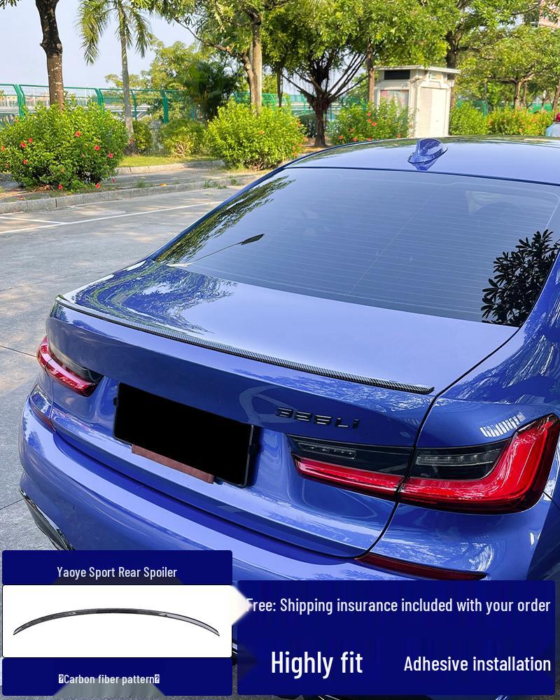 Front Lip & Bumper Kit for 20-25 BMW 3 Series - Black MP