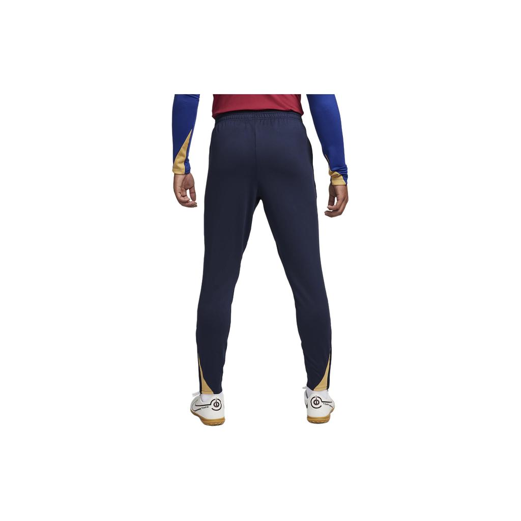 New Nike FC Barcelona Strike Knitted Sweatpants Men's Marine Blue FJ5401-451