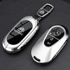 OQA4   Car Key Case Cover for Mercedes Benz C S A Class W206 W223 S350 C260 C300 S400 S450 S480 S500 Smart Key Holder Keychain