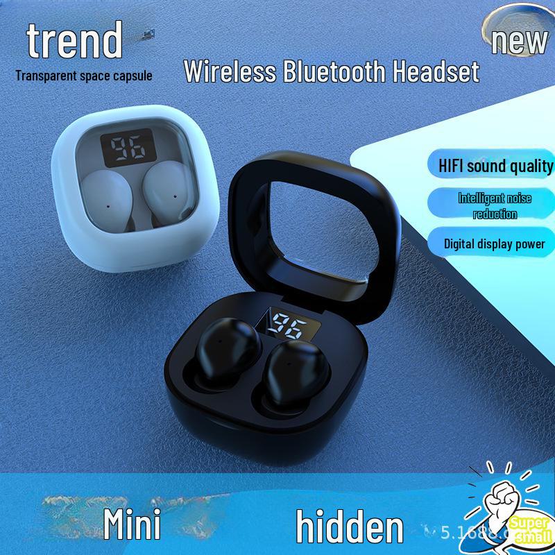 SK19 Mini Bean-Style Wireless Bluetooth In-Ear Headset
