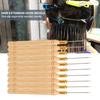 10 stücke Haken Nadel Holzgriff Haar Verlängerung Haken Nadel Perücke Werkzeuge