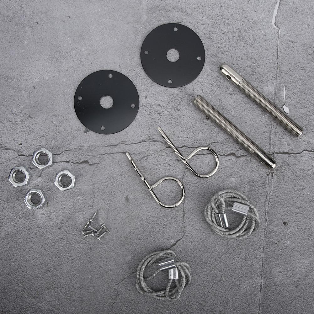 Universal Racing Sport Hair Pin Style Hood Pin Locking Kit