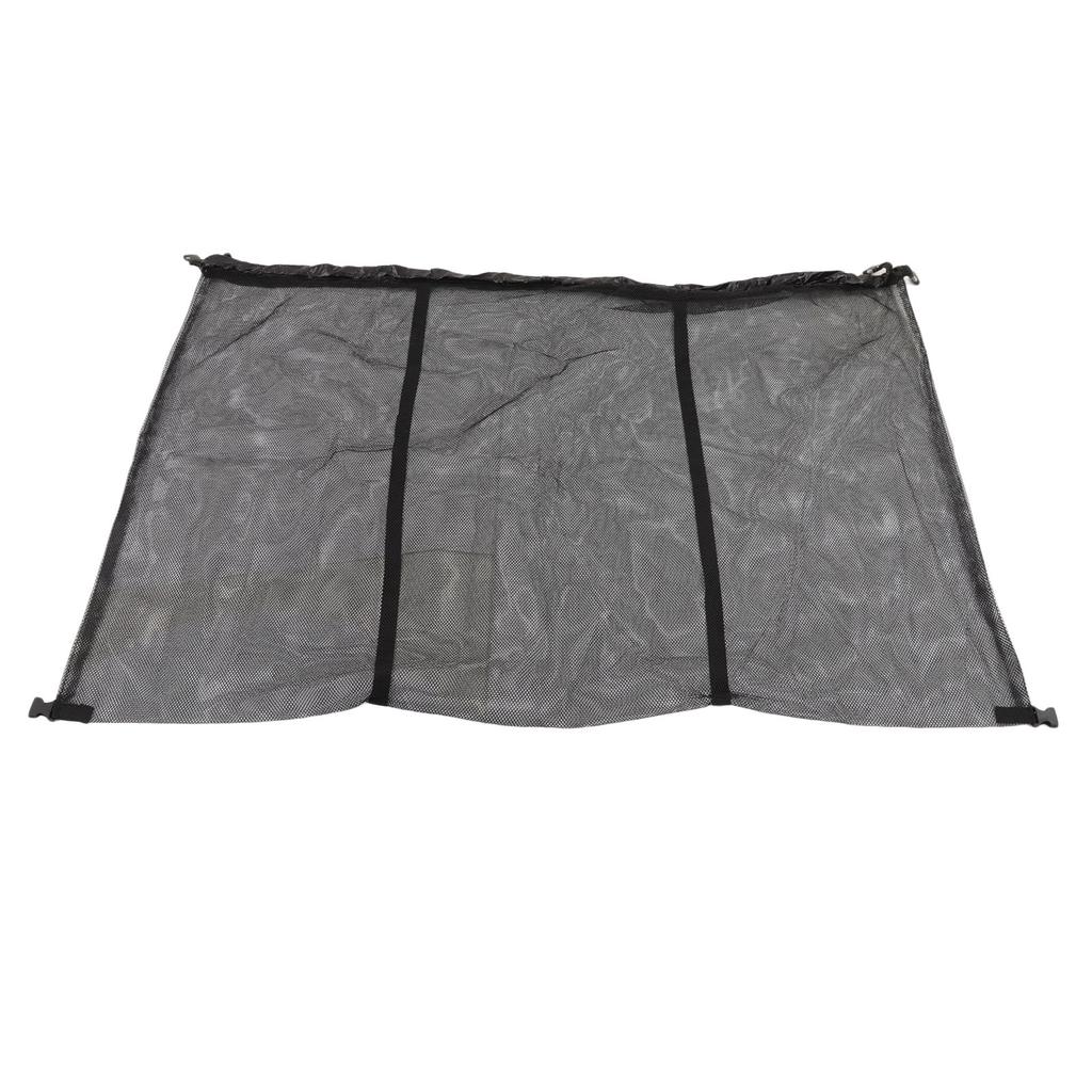 Pool Float Storage Organizer Large Capacity Heavy Duty Hanging Inflatable Toy Storage Mesh Bag for