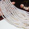 Trendy 8-9mm Large Bead Freshwater Pearl Necklace - Perfect Gift for Girlfriend or Mother