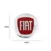 4Pcs 56mm Car Emblem Wheel Center Hub Caps Stickers For FIAT Abarth 500 Tipo FR Panda Argo Freemont Viaggio Bravo Punto Doblo
