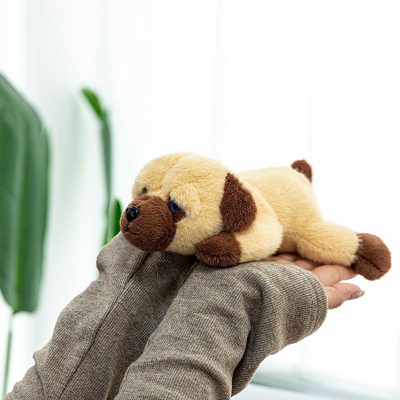 Cartoon Plush Puppy Pendant With Soft Short Pile For Kids And Gift Decor