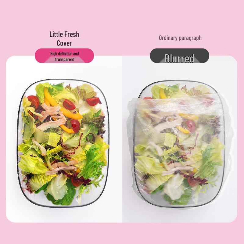 Yijie Barbie Disposable Food Wrap Covers (100-Pack)