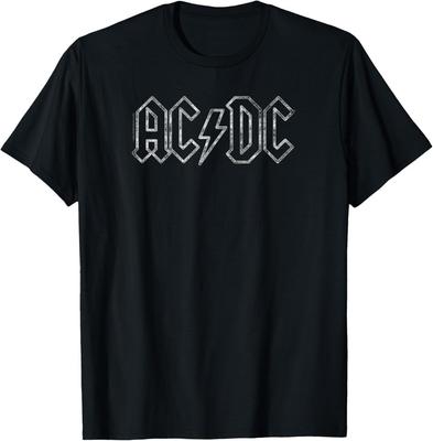 Officiële ACDC Jagged Logo Vintage Band T-shirt