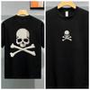 New Fashion American Trend Street Skull Art Print High Quality Unisexs And Unisexs Crew Neck Plus Size Short Sleeve TShirts