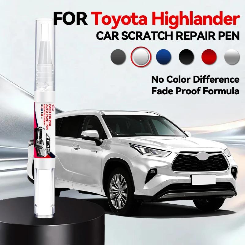 Purpose Vehicle For Toyota Highlander 2001-2025 XU80 20 40 50 Paint Repair Pen Touch Up Scratch Remover DIY Car Accessories Blac