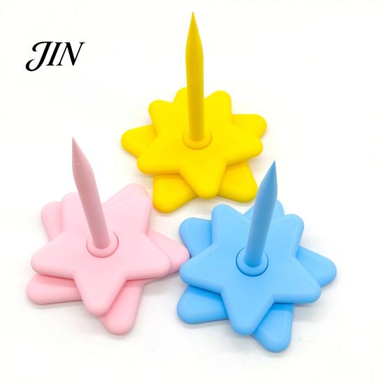 Handmade Wool Protector Yarn Holder for Crocheting Knitting, 3D Printed Star Base Stand Spinner, Anti-slip Ball Dispenser Knitting Lovers Craft