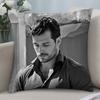 Super Star H-Henry Cavill Pillow Case 3D Print Polyester Fiber 40*40 Cm Home Sofa Throw Pillow Cover Decoration Festival Gift
