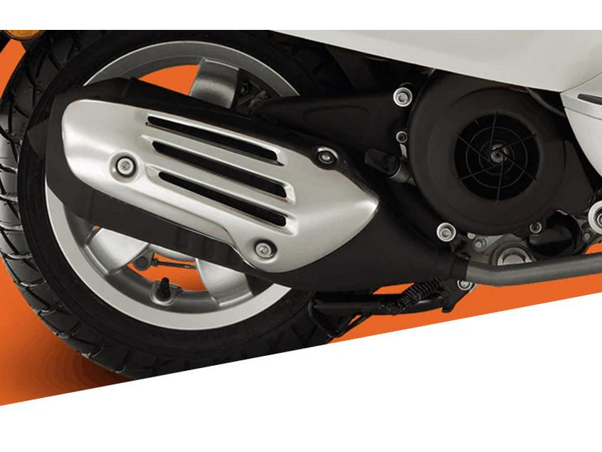 Vespa Sprint 125/150 Front & Tail Section Exhaust Pipe Modification