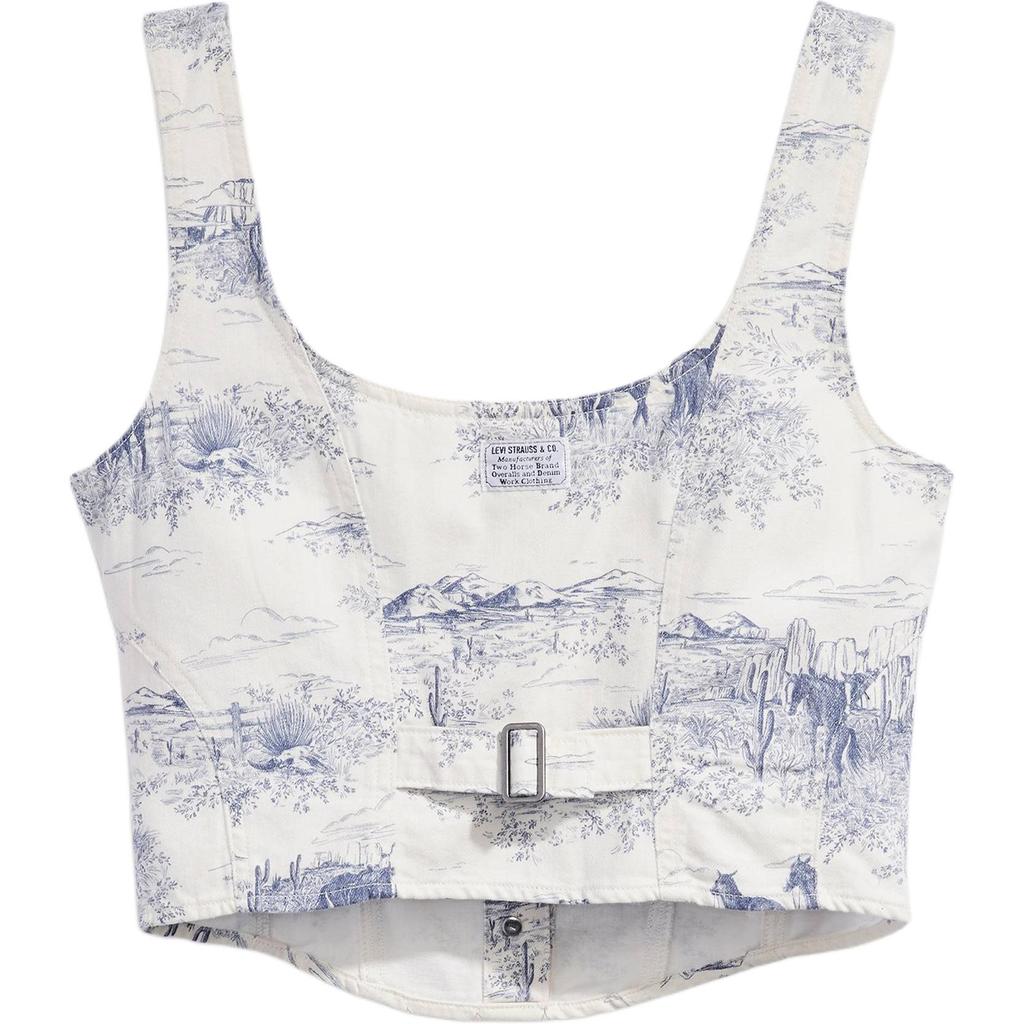 Levis Fashion Casual Versatile Slim Fit Tank Top Women Tops A73140000