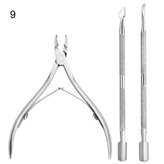 Professional Cuticle Trimmer Unique Stainless Steel Ergonomic Durable Cuticle Remover Trimmer Pusher Nipper Clipper