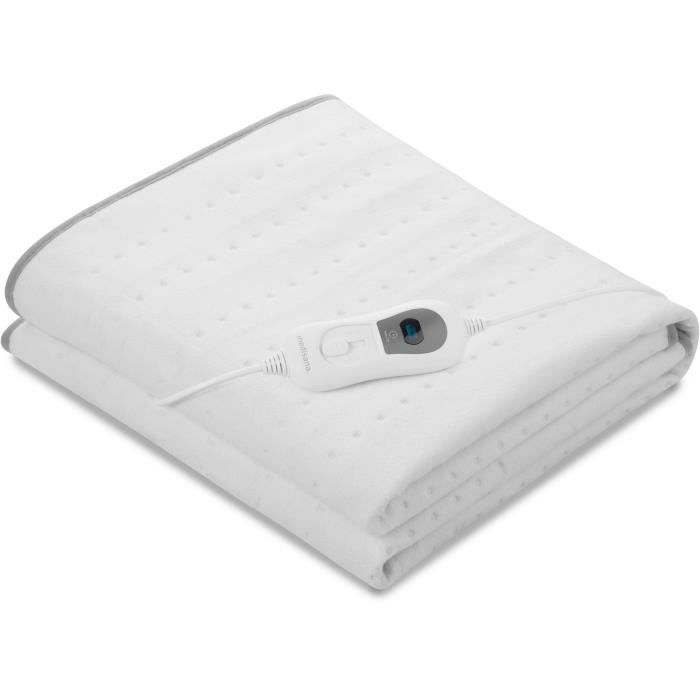 MEDISANA HU 666 Heated Mattress Topper Washable 1 Place 3 Temperature Levels Automatic Shut-off 150x80cm
