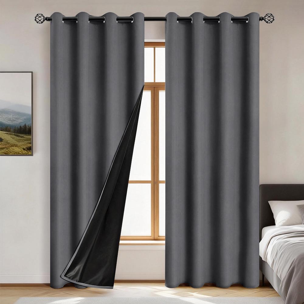 Chun Ya Fang Full Blackout Curtains - Heat Insulation & Sun Protection
