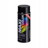 Acrylic Spray Varnish Black Gloss Ral9005 400Ml Maxi Color Motip
