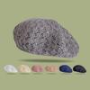 Elegant Hollow Out Knitted Beret Cap Stylish Pumpkin Shape For Ladies Daily Wear