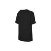 Jordan Air Logo Printed Ribbed Crew Neck Short Sleeve T-Shirt Kids Tops Black 95C899-023