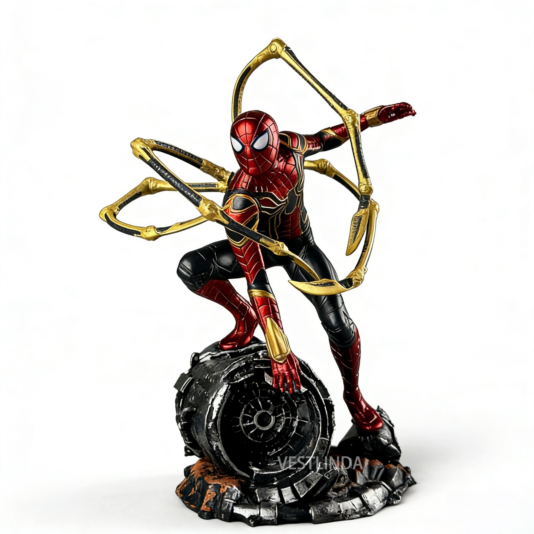 Marvel Zirnekļcilvēks Supervaronis Zirnekļcilvēks 18cm Darbības