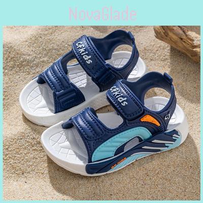 Summer Kids Beach Shoes Pvc Soft Sole Non Slip Toddler Sandals For Girls Boys