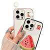 Ins Wind Summer Watermelon for iPhone17 Pro Max Mobile Phone Protective Case 16 Simple 15Pro Niche 14