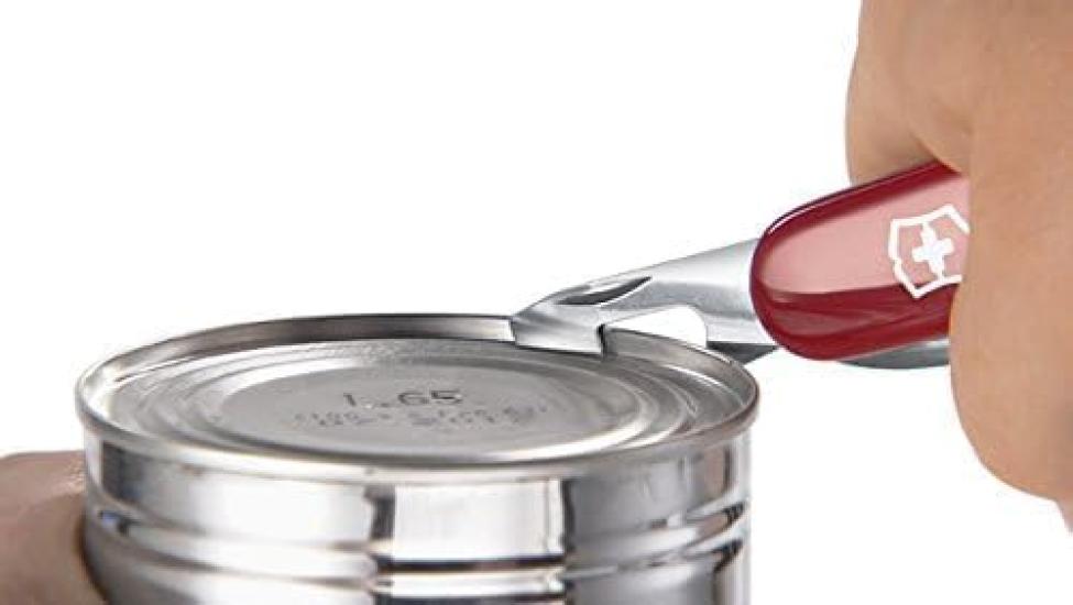 VICTORINOX Hiker Swiss Army a with 13 including a saw and a Phillips head perfect for DIY hiking and Knife, Swiss-made multi-tool functions,