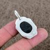 Abalone Shell Gemstone Handmade 925 Sterling Silver Jewelry Pendant 1.69" KKG-353