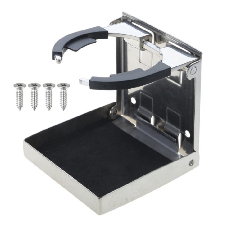 Home Car RV Folding Cup Holder Bracket Universal Drinks Holders Easy to Install