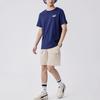 PUMA DECO GLAM T Shirts Men's Marine Blue Crew Neck Moderate (Unisex) T-Shirts 683484 06