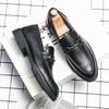 Nuove Scarpe in Vera Pelle da Uomo Autunno Primavera Punta Affilata Suola Morbida Comfort Mocassini Scarpe da Ufficio Business da Uomo