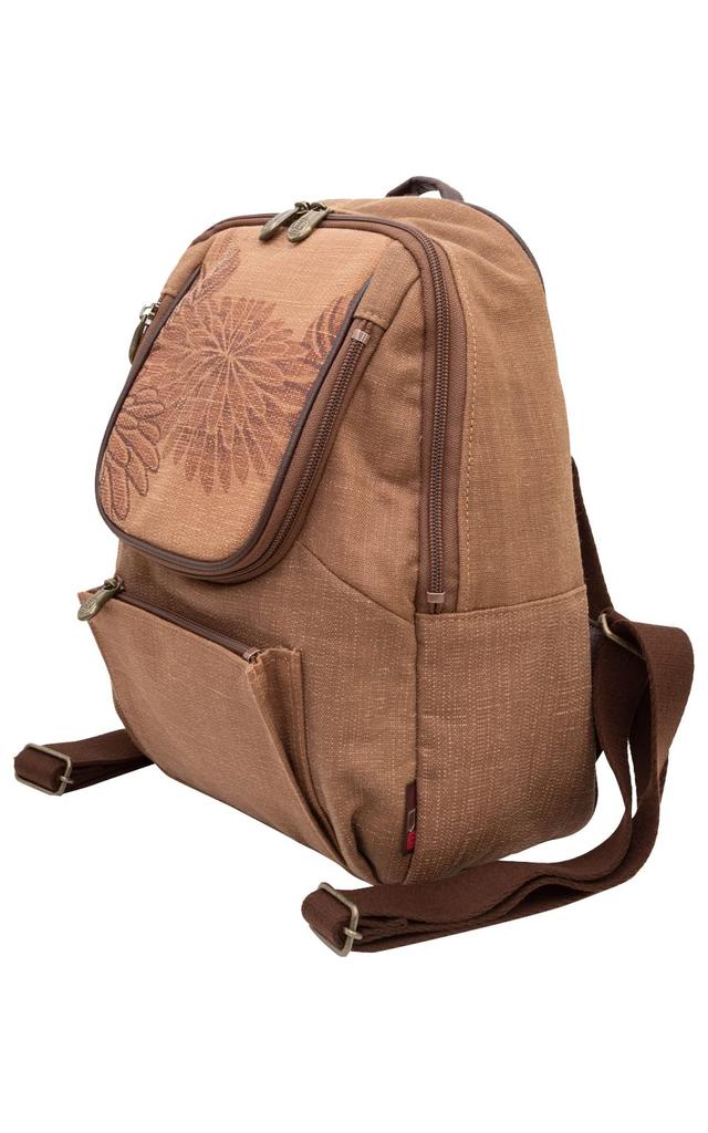 Made In Japanese Persimmon Shibu Daruma Many Birthday [creareki] Women's Backpack, Lightweight, A4, Japan, Clothes, Dyed, Backpack, Pockets, Mother's