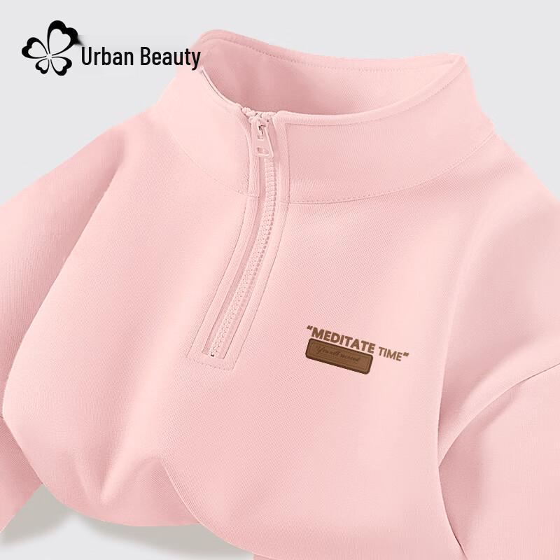 Urban Lady Women's 2025 Half-Zip Polo Sweatshirt