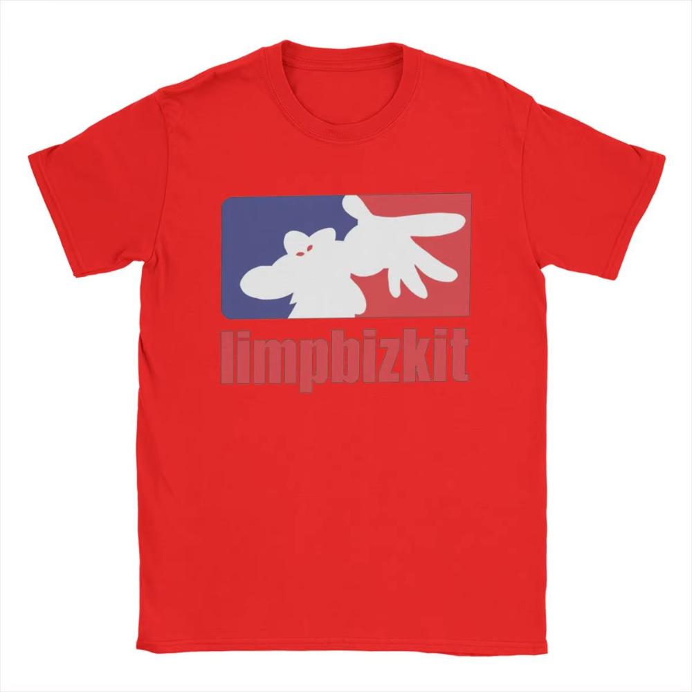 Neuer heißer Verkauf Lustiges bedrucktes Limp Bizkit T-Shirt Männer Frauen Rundhals Baumwoll-T-Shirt Männlich Kurzarm T-Shirts Übergröße Kleidung