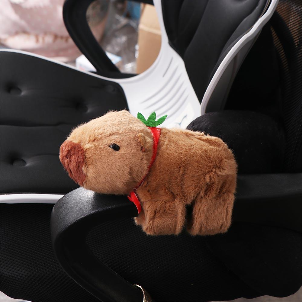 Stuffed Animals Capybara Plush Papa Circle Brown Lovely Capybara Wrist Circle Hand Ring