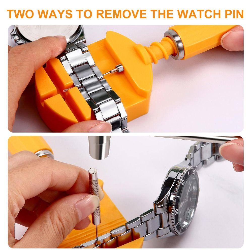 31Pcs/Set Precision Watch Link Removal Tool Kit Professional Watch Strap Repair Tool Kit  Gifts