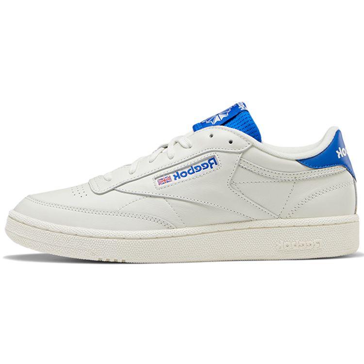 

Reebok Club C 85 MU Chalk Humble Blue Кроссовки унисекс Бело-Сияющий-Красный EF3252