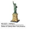 1409PCS CreativeStatue of Liberty-New York America Building Blocks Architecture Construction Bricks Toy Gift