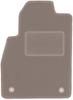 Beige bestuurdersmat voor: Opel Astra J hatchback, sedan, stationwagen, sports tourer (2009-2015)