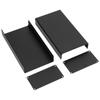 Aluminum Alloy Electric Box Power Amp Project Case Split Enclosure 58x110x200mm Matte Black