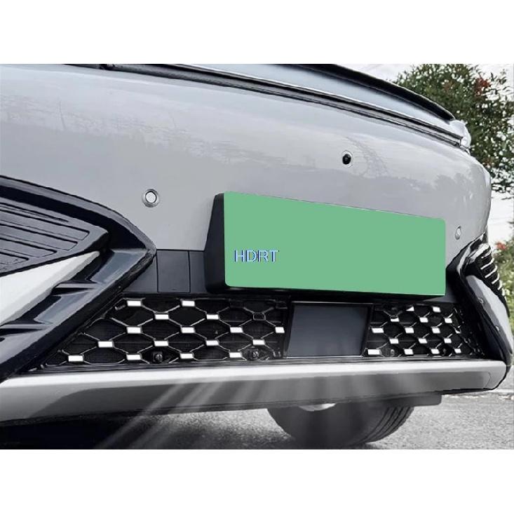 For BYD Atto 3/Yuan Plus + Car Style Front Racing Grills Cover Water Tank Ect Proof Net Protector Decoration Accessories