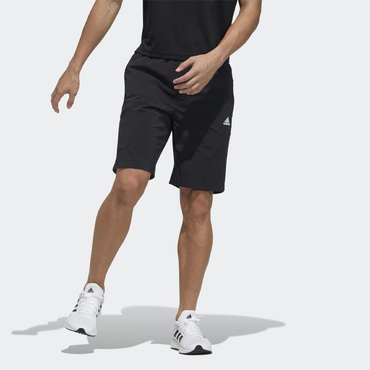 Adidas Fi 3-Stripes Training Shorts Men Bottoms Black GP0945