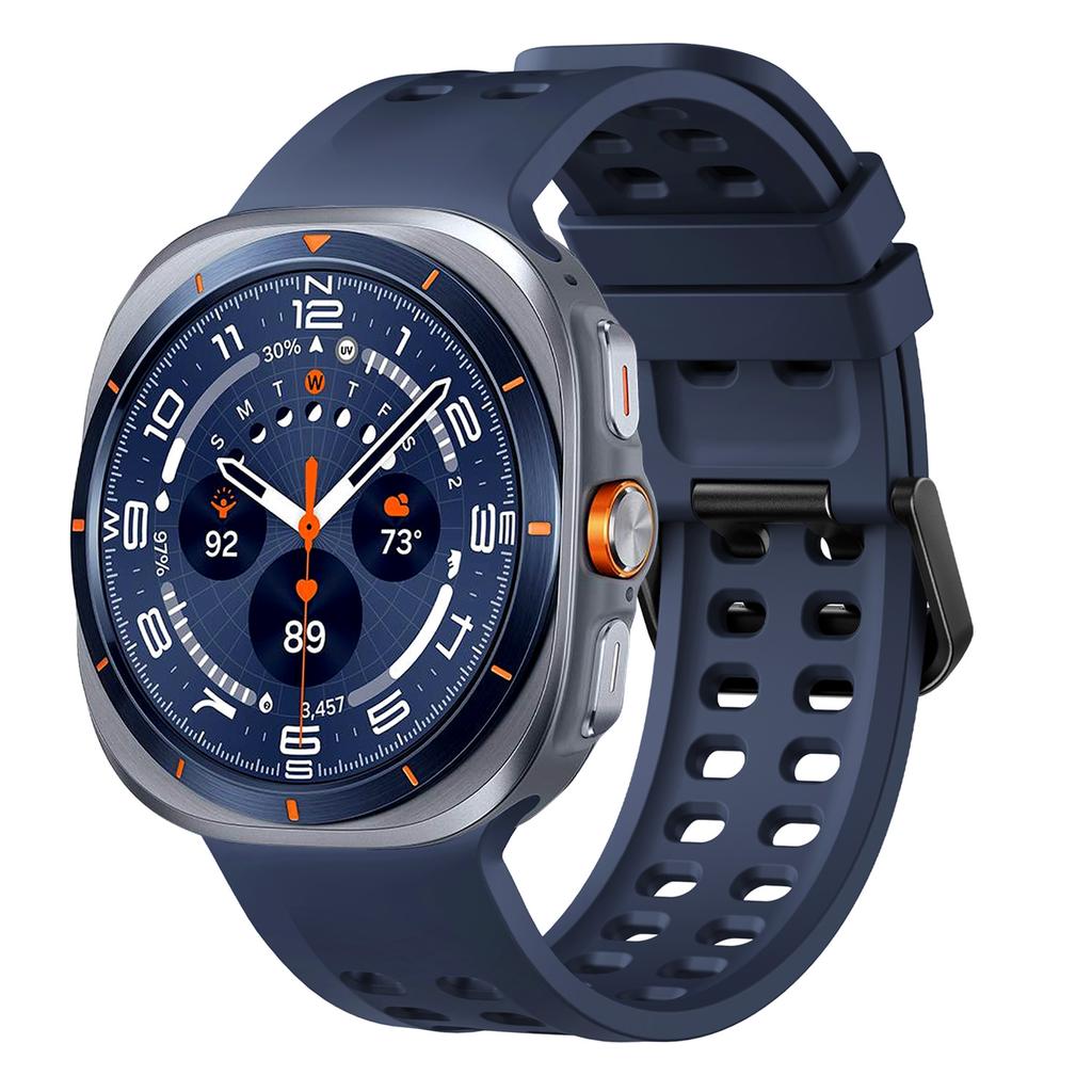 Bracelet Original pour Samsung Galaxy watch Ultra 2 2025 Silicone Marine Sport Bracelet pour Galaxy watch Ultra 47mm Accessoires de Bracelet