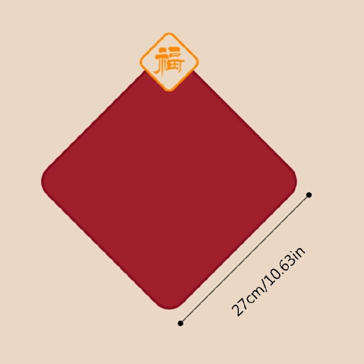 Red Hands Towel Home Super Absorbent Eco-Friendly Wipe Cloth Chenille Material