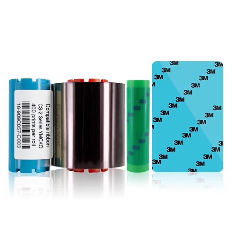 CS200e PVC Card and Label Printer CN plug (adapter included)
