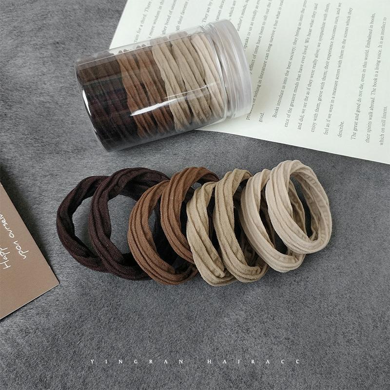 Highly Elastic Gentle on Hair Thickened Minimalist Durable Large Hair Tie